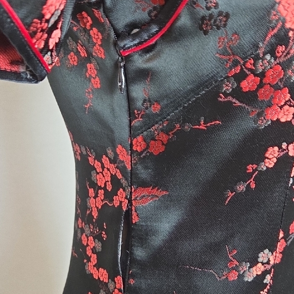 Mei Gui Asian Silk Dress Size S - Picture 10 of 16